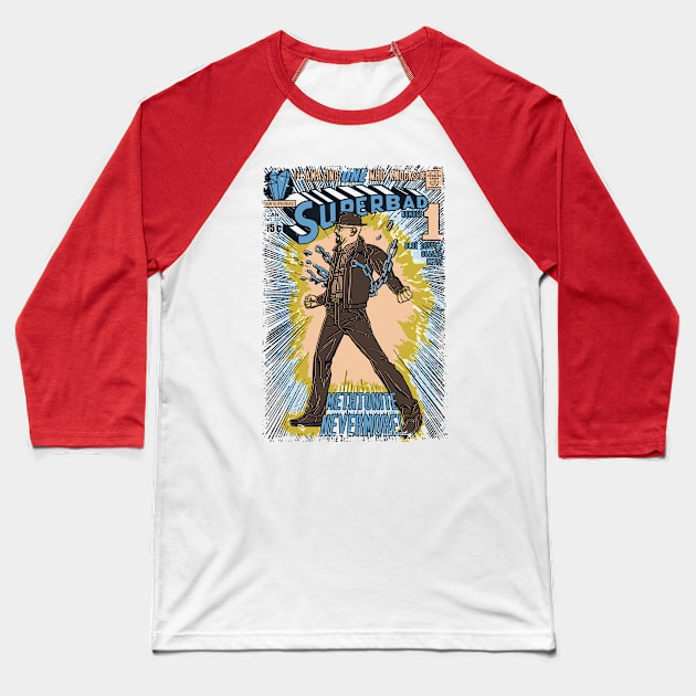 Superbad Baseball T-Shirt by Arinesart